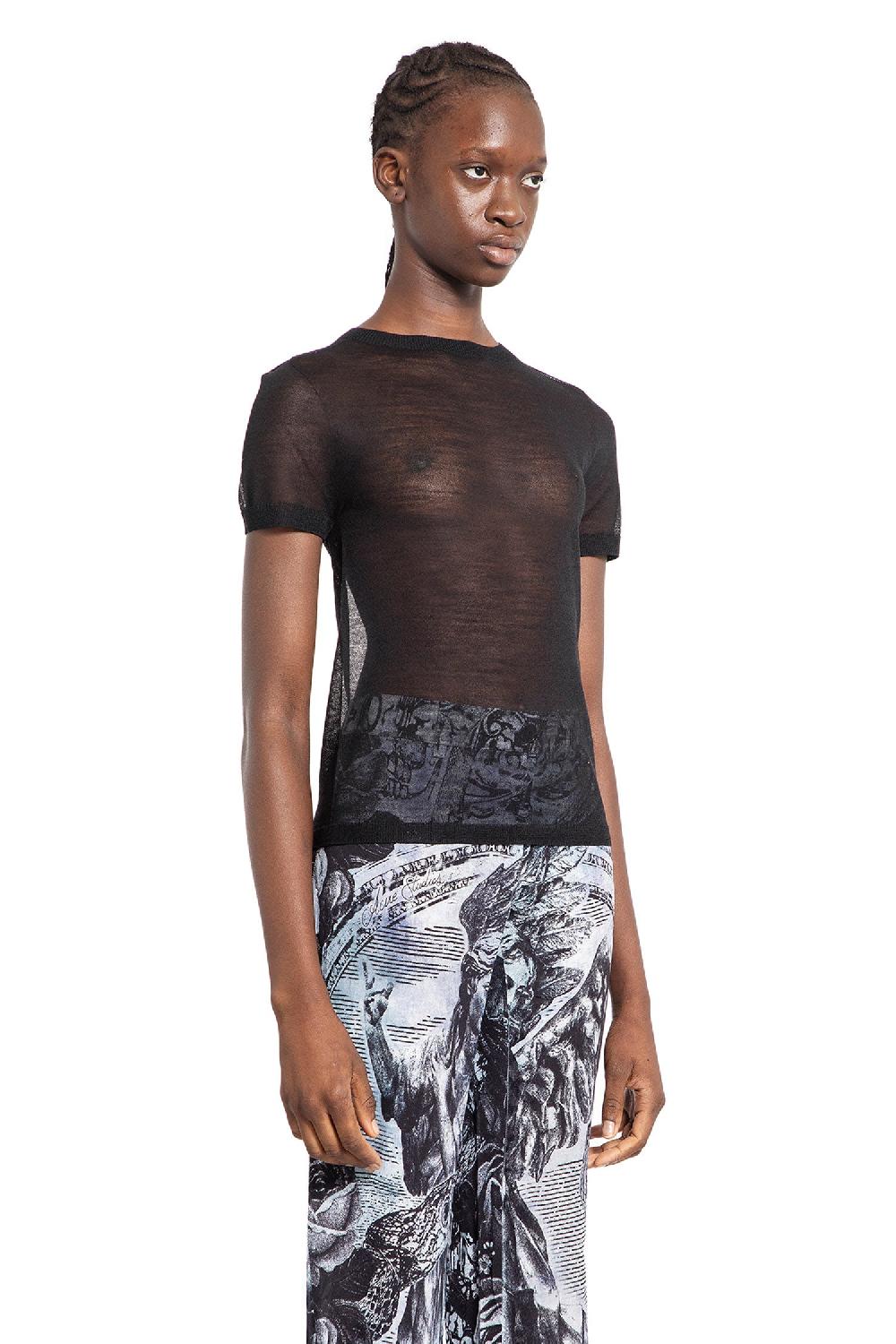 Antonioli ACNE STUDIOS WOMAN BLACK TOPS