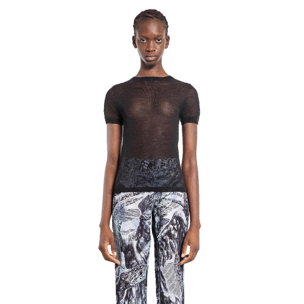 Antonioli ACNE STUDIOS WOMAN BLACK TOPS