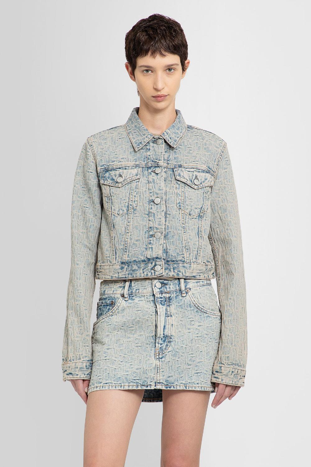 Antonioli ACNE STUDIOS WOMAN BLUE JACKETS