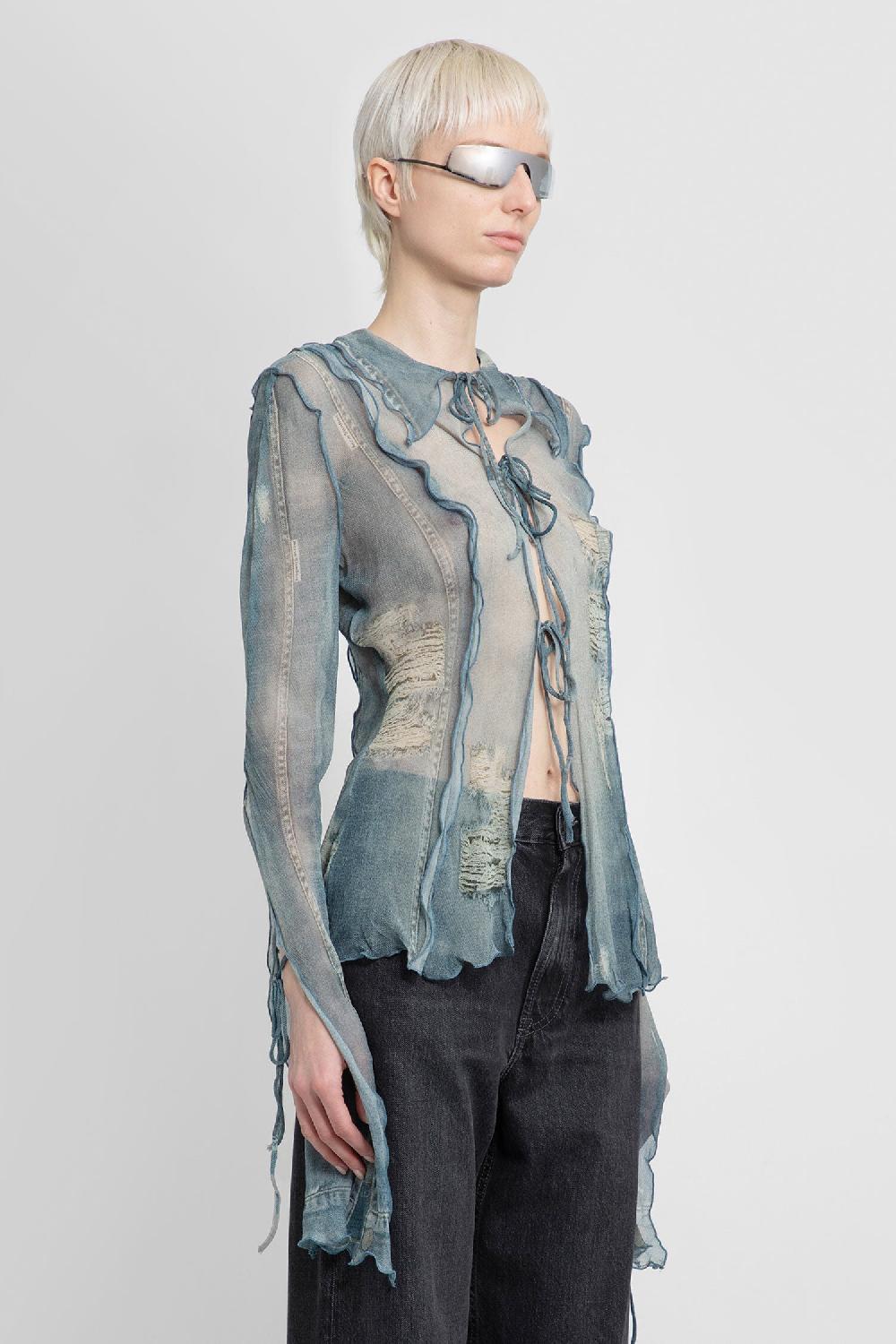 Antonioli ACNE STUDIOS WOMAN BLUE SHIRTS