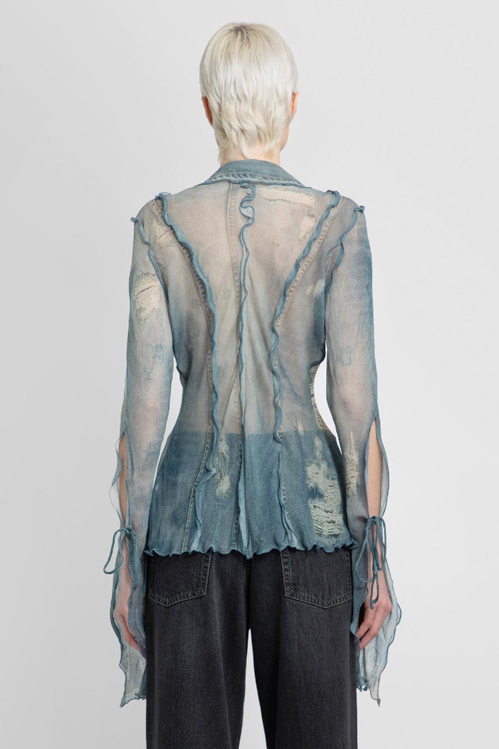 Antonioli ACNE STUDIOS WOMAN BLUE SHIRTS