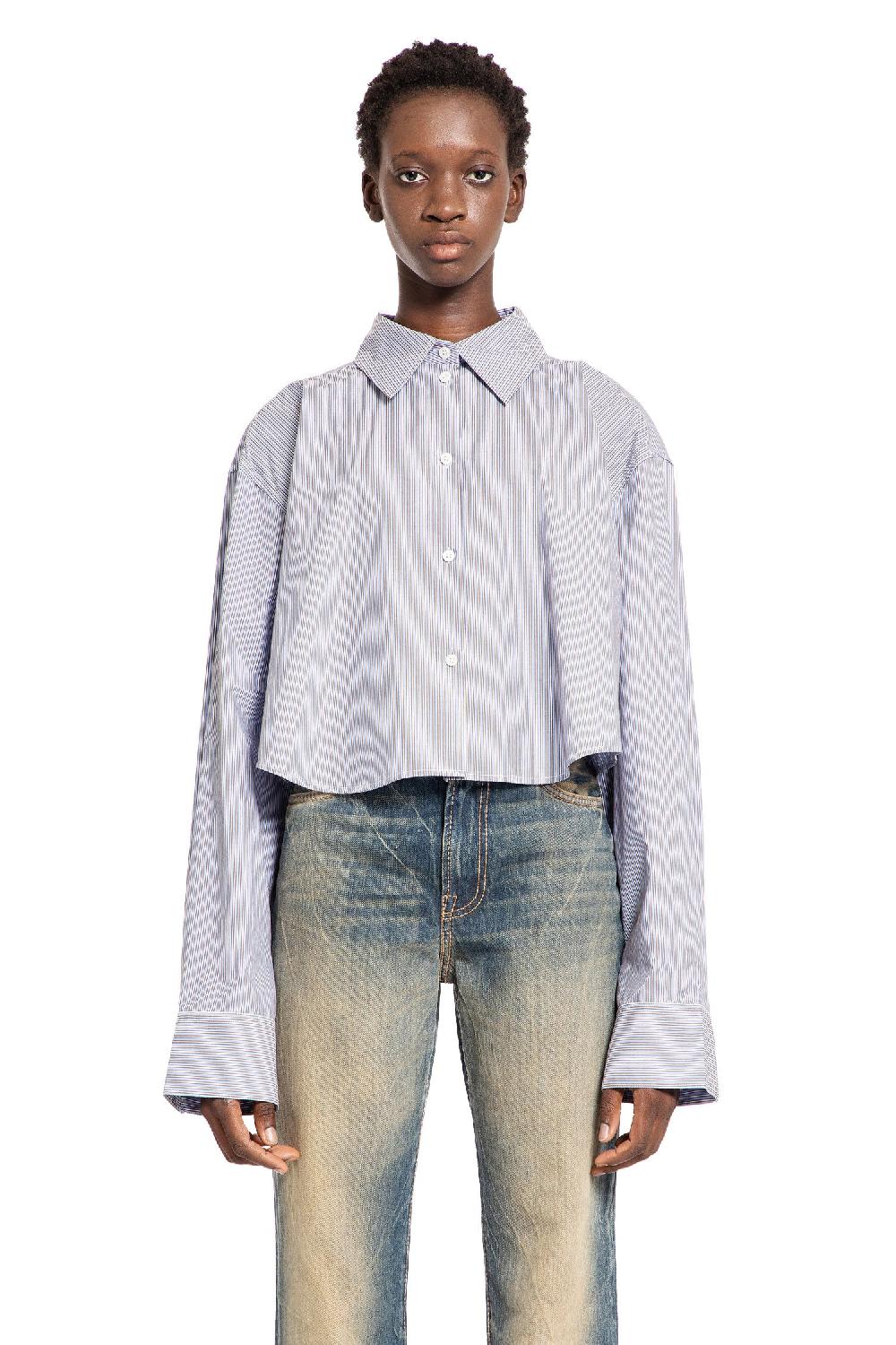 Antonioli ACNE STUDIOS WOMAN BLUE SHIRTS