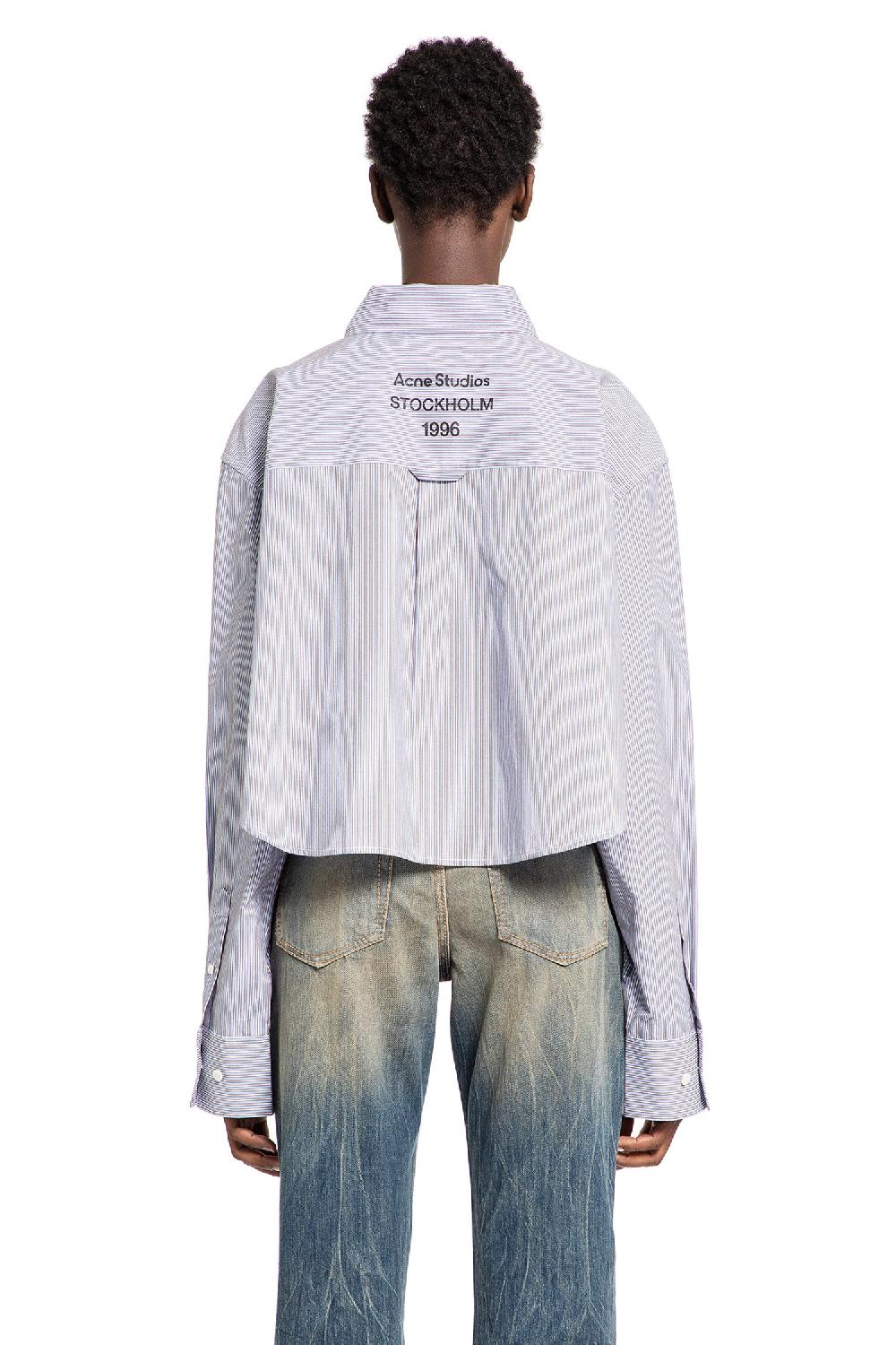 Antonioli ACNE STUDIOS WOMAN BLUE SHIRTS