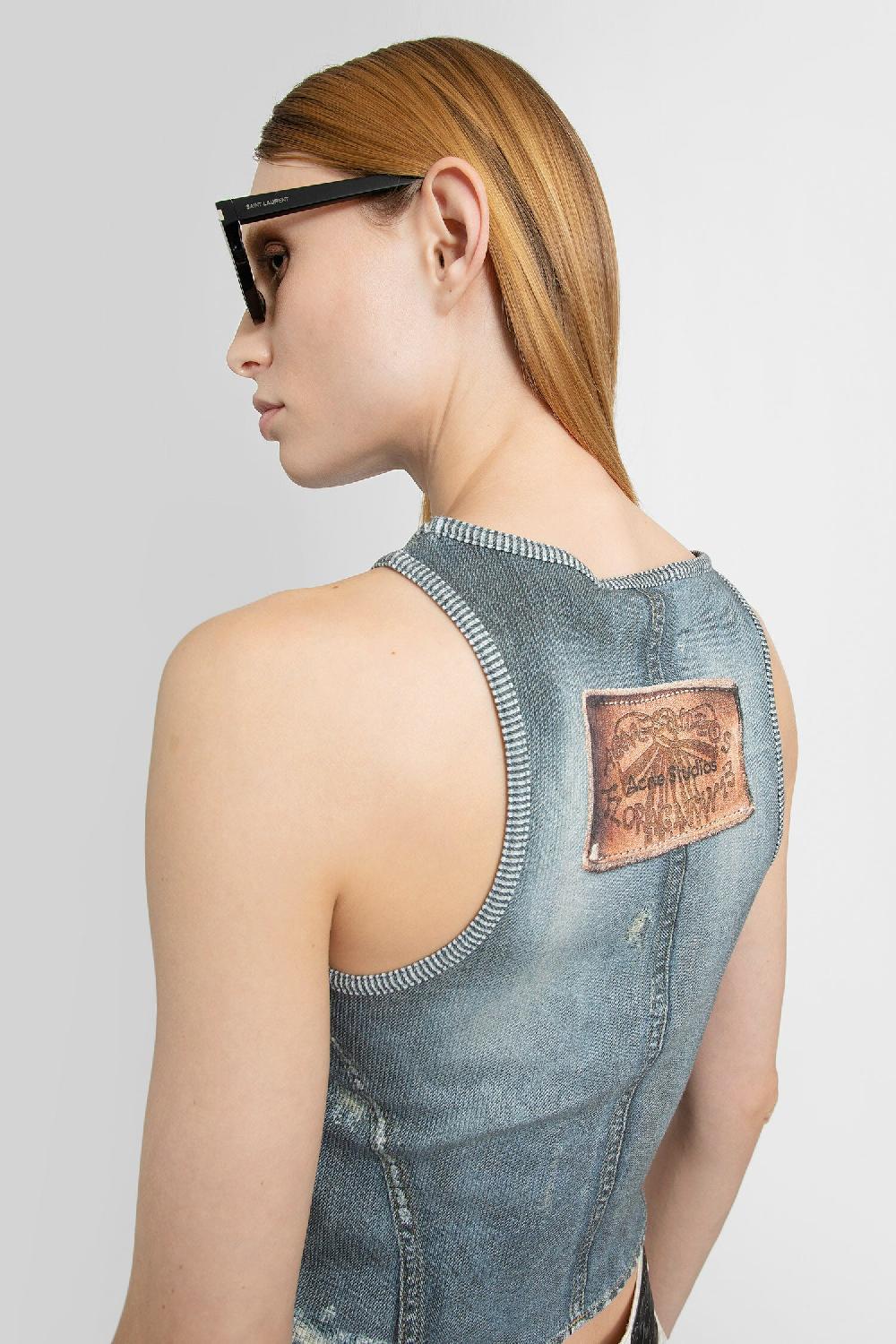 Antonioli ACNE STUDIOS WOMAN BLUE TOPS