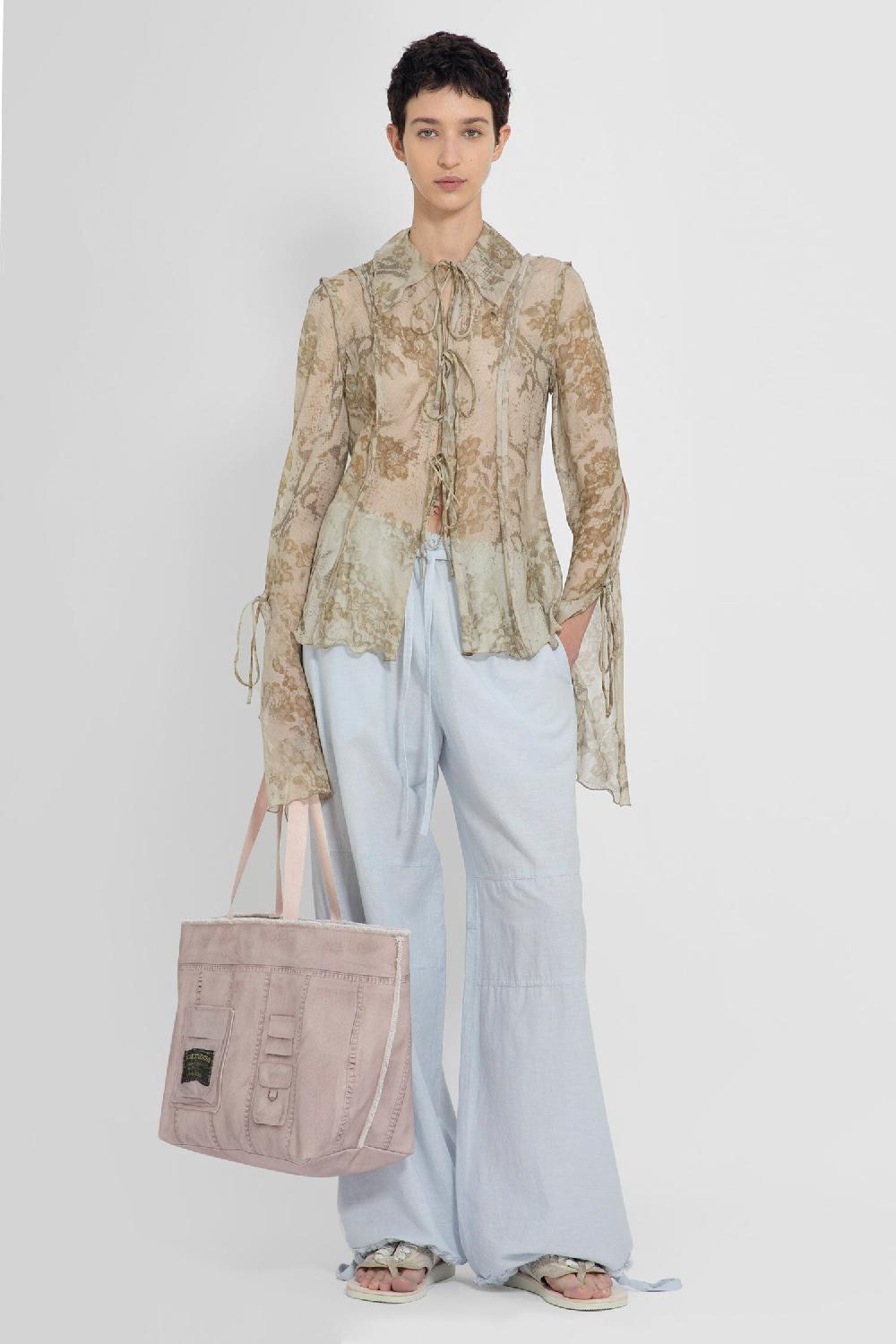 Antonioli ACNE STUDIOS WOMAN BLUE TROUSERS