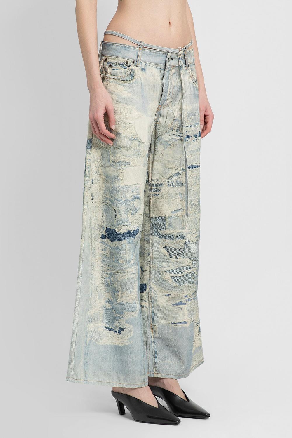 Antonioli ACNE STUDIOS WOMAN BLUE TROUSERS