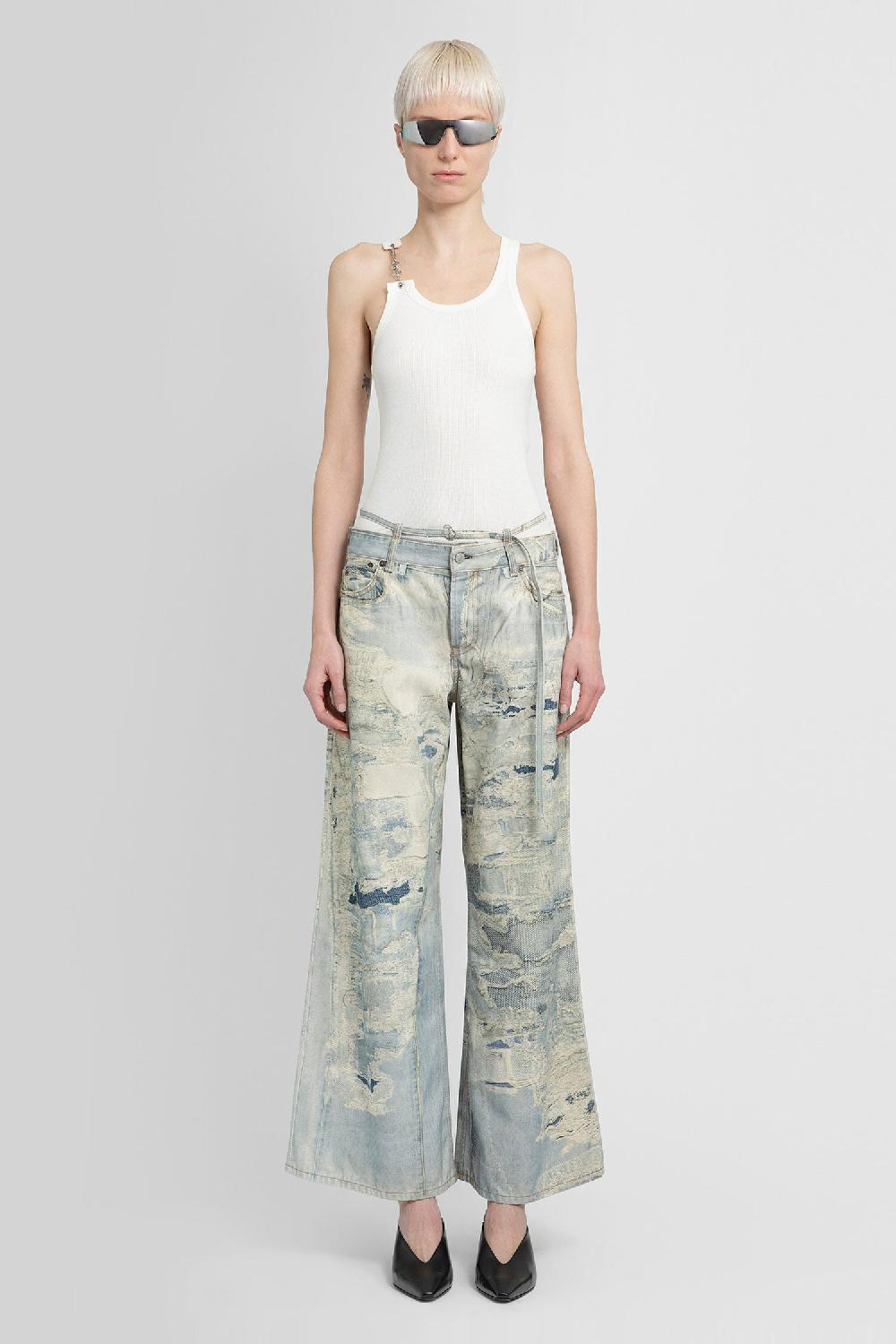 Antonioli ACNE STUDIOS WOMAN BLUE TROUSERS