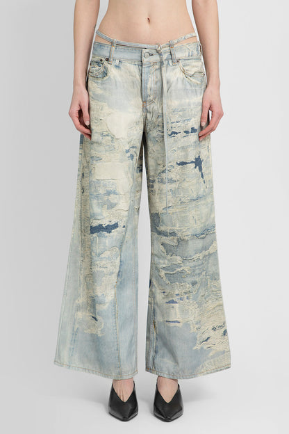 Antonioli ACNE STUDIOS WOMAN BLUE TROUSERS