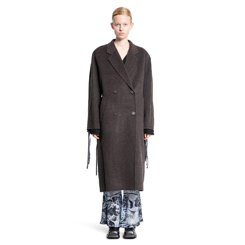 Antonioli ACNE STUDIOS WOMAN BROWN COATS