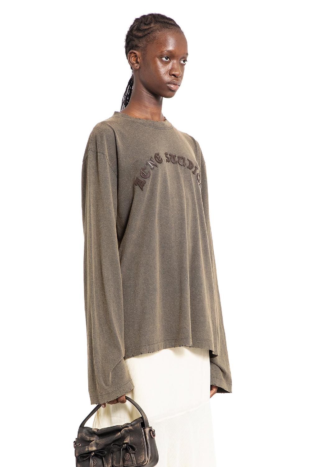 Antonioli ACNE STUDIOS WOMAN BROWN SHIRTS