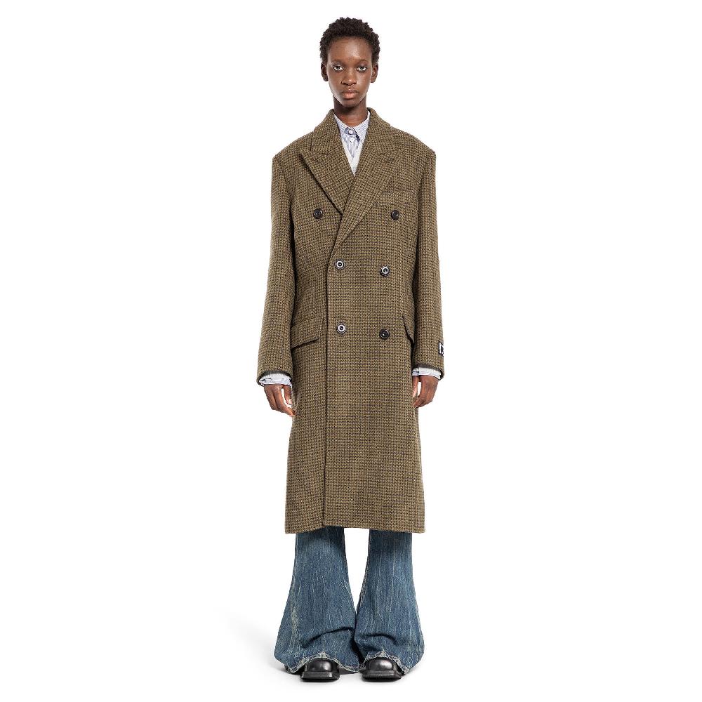 Antonioli ACNE STUDIOS WOMAN GREEN COATS