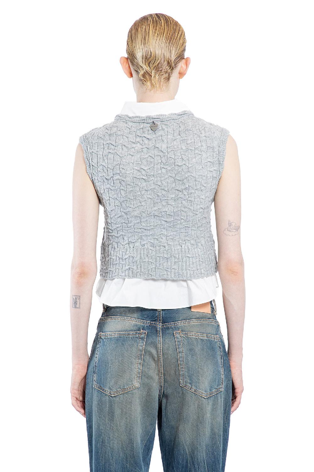 Antonioli ACNE STUDIOS WOMAN GREY VESTS