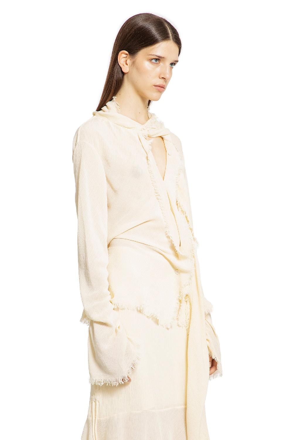Antonioli ACNE STUDIOS WOMAN OFF-WHITE SHIRTS