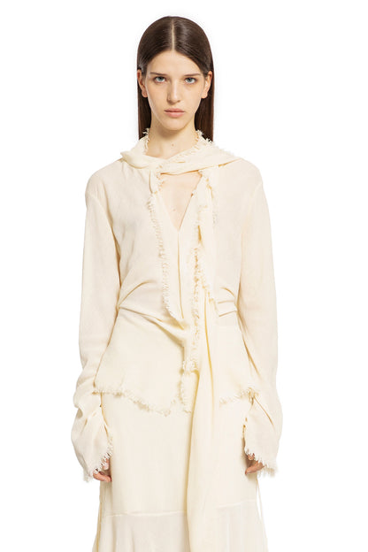 Antonioli ACNE STUDIOS WOMAN OFF-WHITE SHIRTS