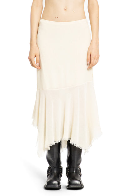 Antonioli ACNE STUDIOS WOMAN OFF-WHITE SKIRTS