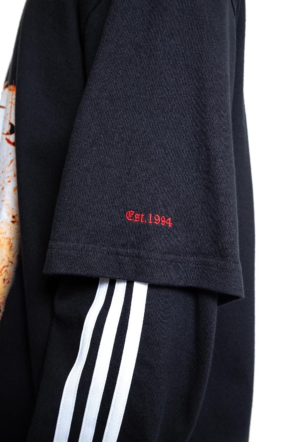 Antonioli ADIDAS MAN BLACK T-SHIRTS & TANK TOPS