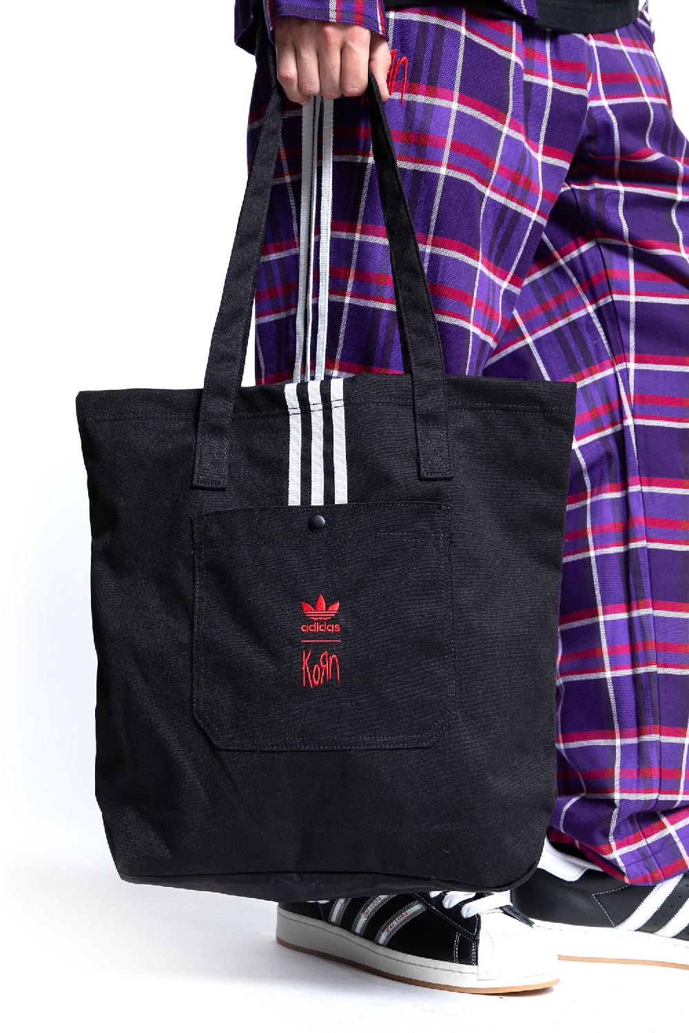 Antonioli ADIDAS MAN BLACK TOTE BAGS