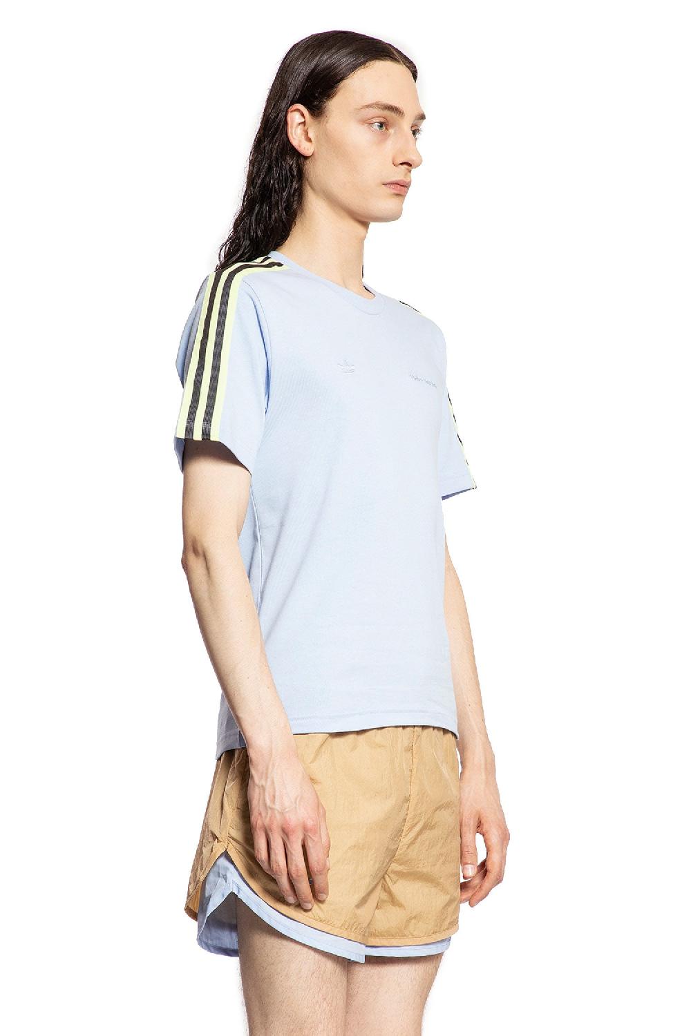 Antonioli ADIDAS MAN BLUE T-SHIRTS & TANK TOPS