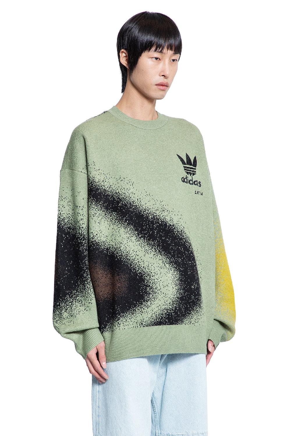 Antonioli ADIDAS MAN GREEN KNITWEAR