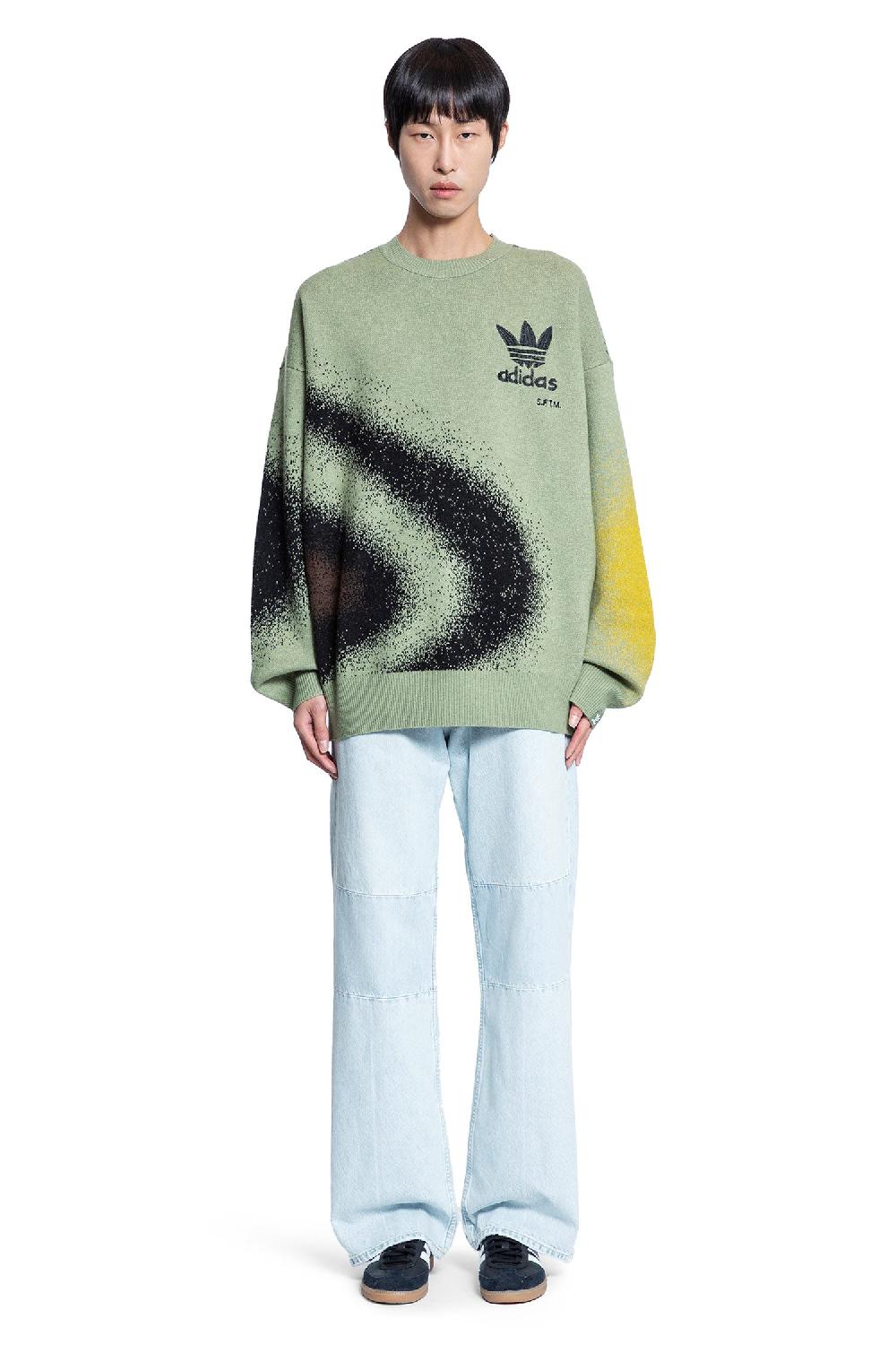 Antonioli ADIDAS MAN GREEN KNITWEAR