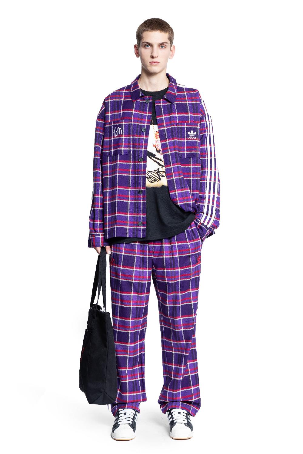 Antonioli ADIDAS MAN PURPLE JACKETS