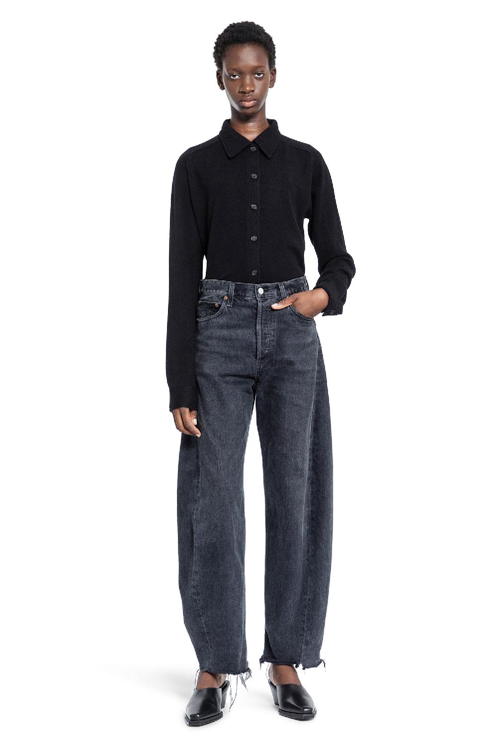 Antonioli AGOLDE WOMAN BLACK JEANS