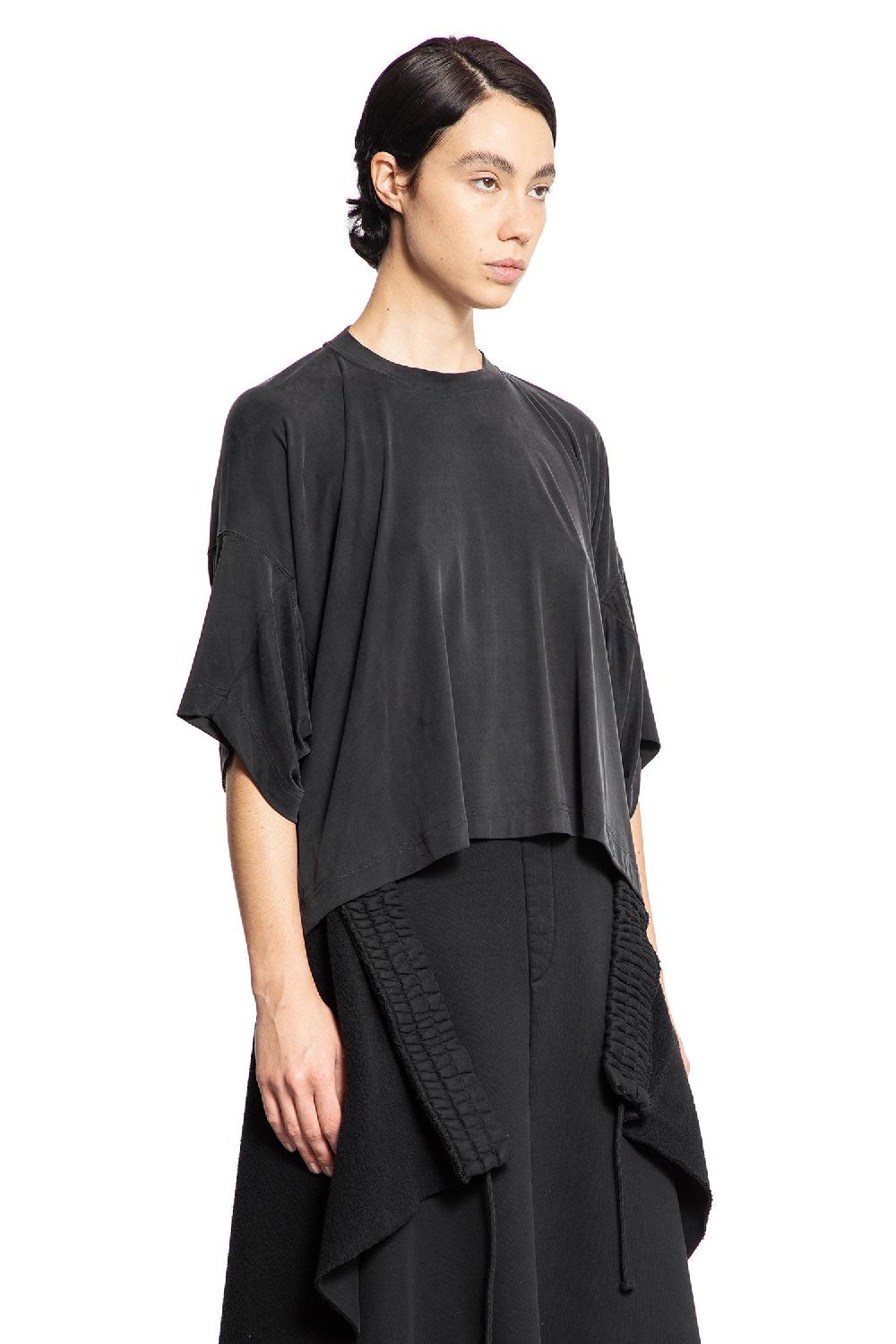 Antonioli ALAINPAUL WOMAN BLACK T-SHIRTS & TANK TOPS