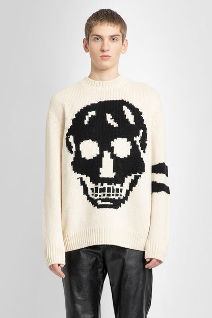 Antonioli ALEXANDER MCQUEEN MAN BEIGE KNITWEAR