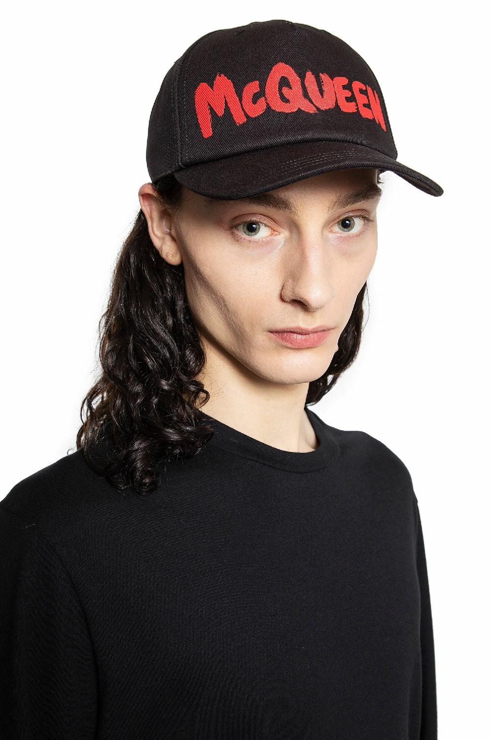 Antonioli ALEXANDER MCQUEEN MAN BLACK HATS