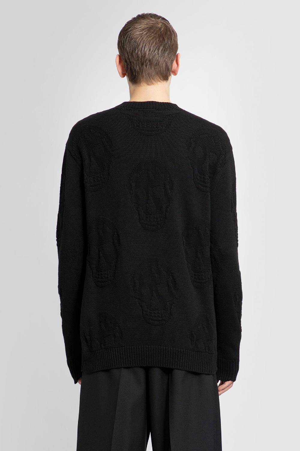Antonioli ALEXANDER MCQUEEN MAN BLACK KNITWEAR