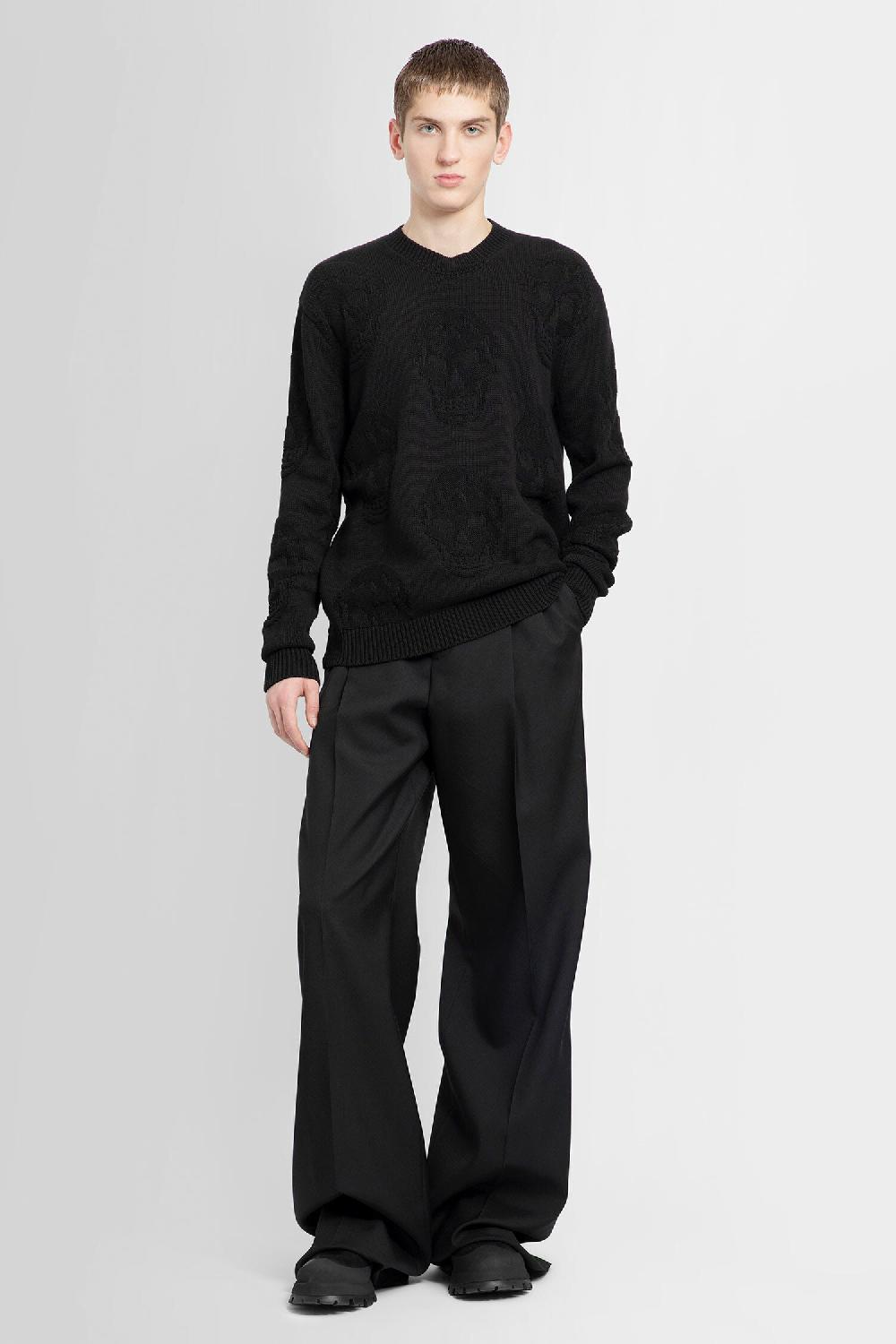 Antonioli ALEXANDER MCQUEEN MAN BLACK KNITWEAR