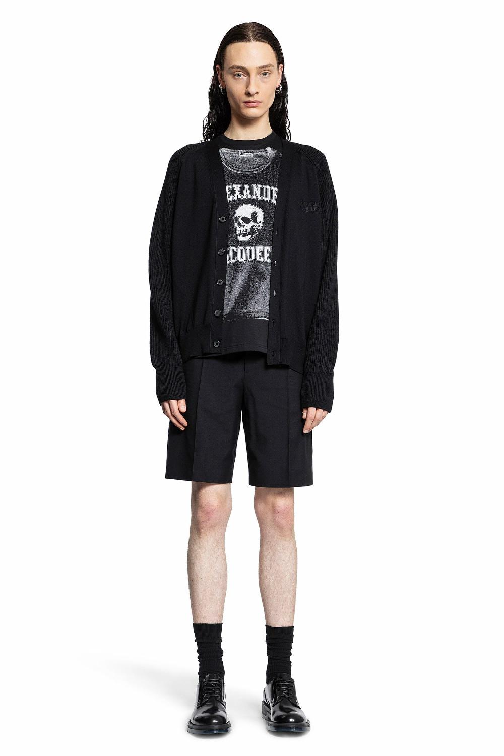 Antonioli ALEXANDER MCQUEEN MAN BLACK KNITWEAR