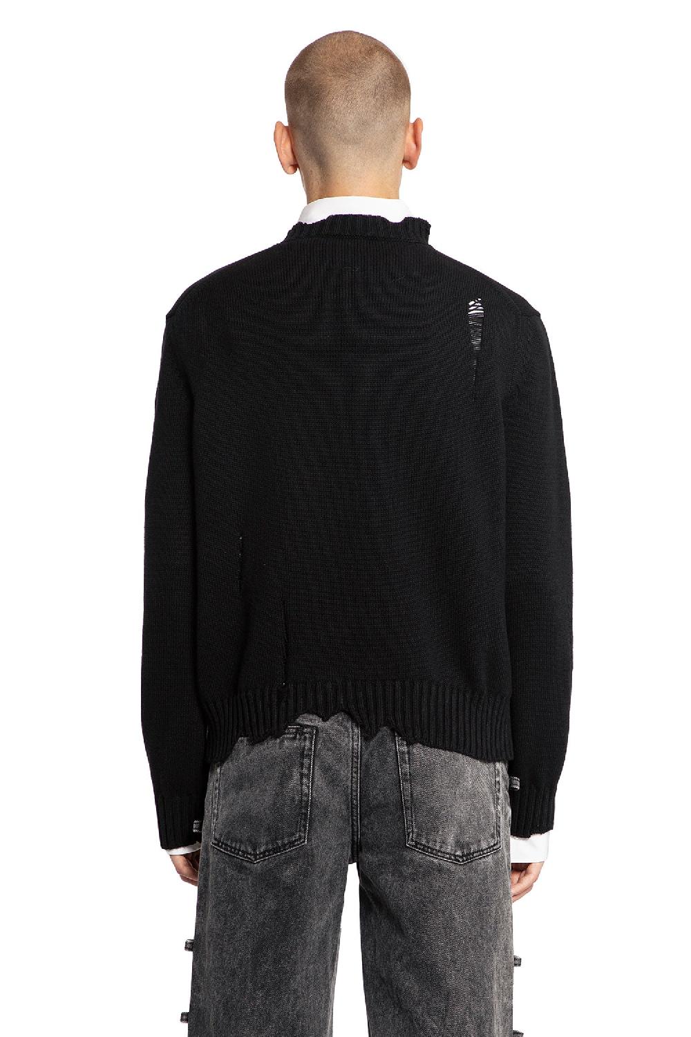Antonioli ALEXANDER MCQUEEN MAN BLACK KNITWEAR