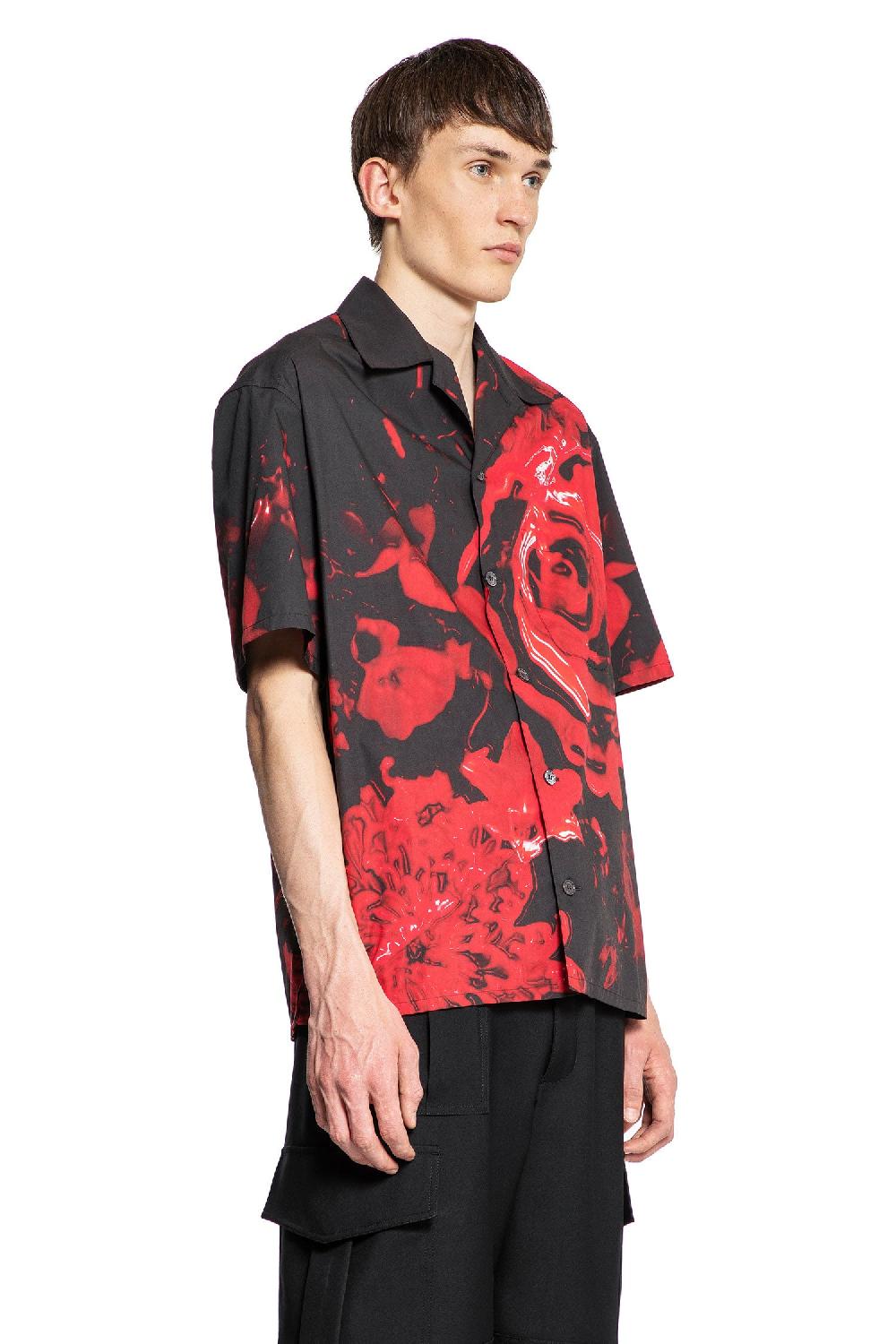 Antonioli ALEXANDER MCQUEEN MAN BLACK SHIRTS