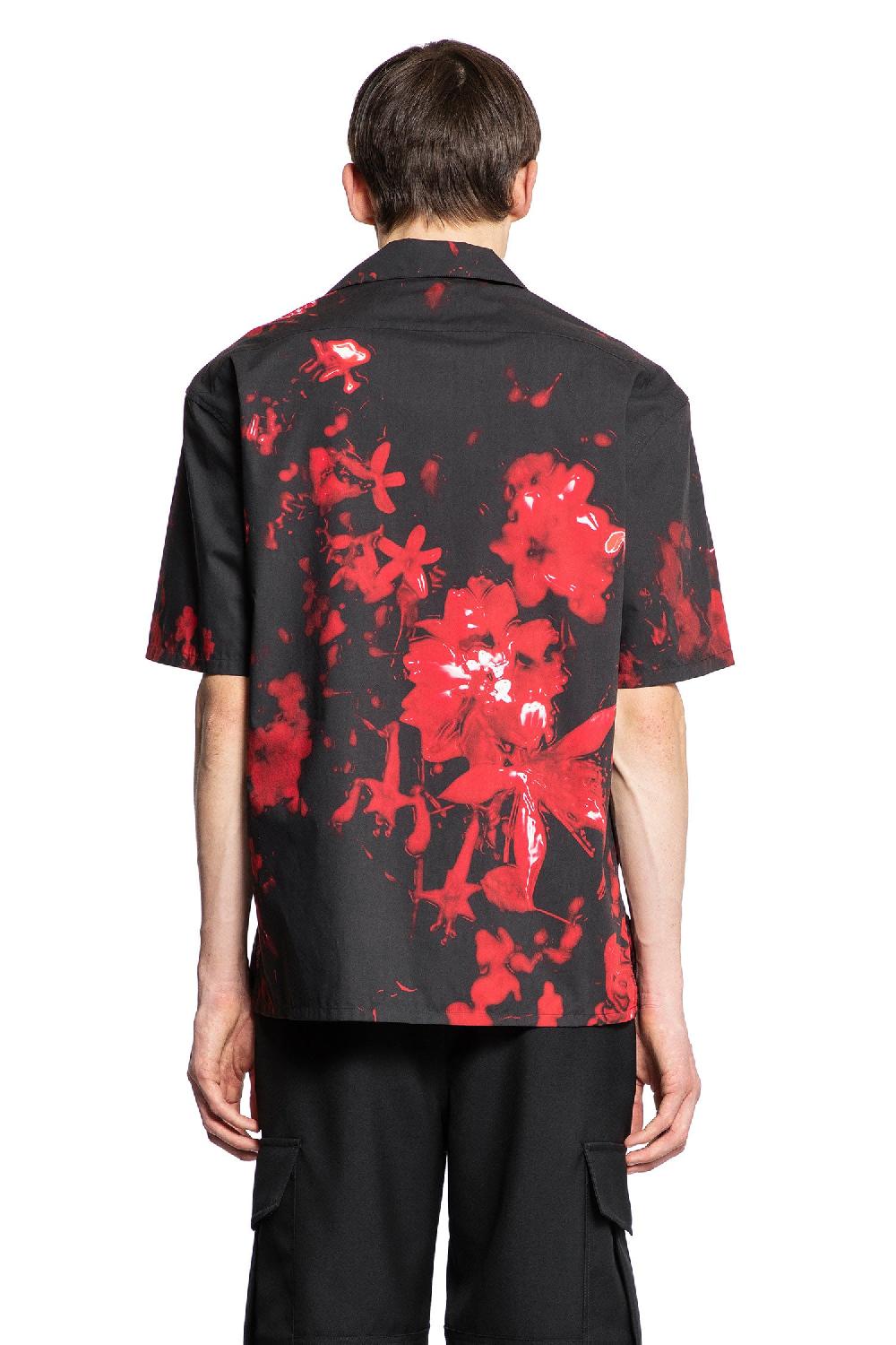 Antonioli ALEXANDER MCQUEEN MAN BLACK SHIRTS