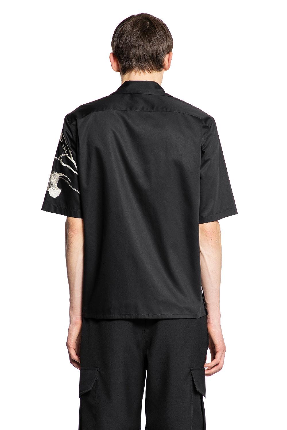 Antonioli ALEXANDER MCQUEEN MAN BLACK SHIRTS