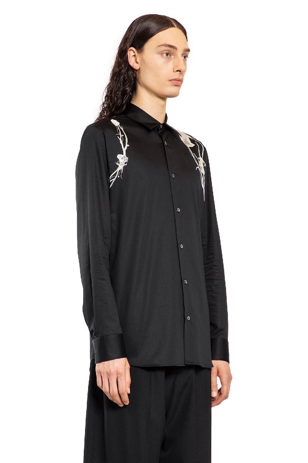 Antonioli ALEXANDER MCQUEEN MAN BLACK SHIRTS