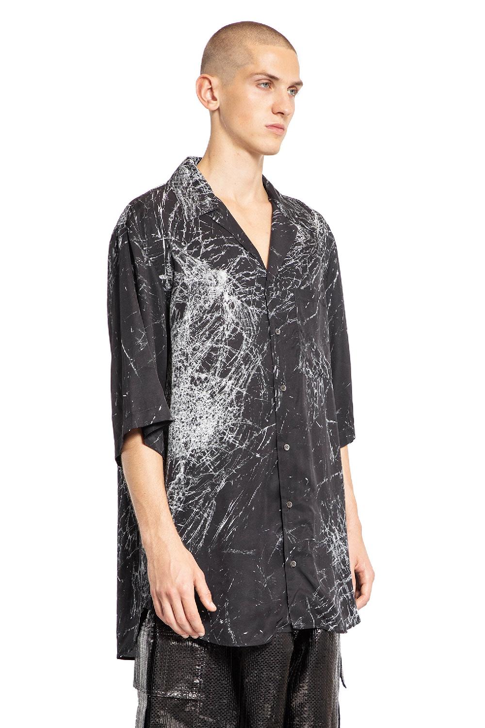 Antonioli ALEXANDER MCQUEEN MAN BLACK SHIRTS