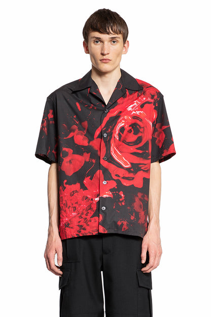 Antonioli ALEXANDER MCQUEEN MAN BLACK SHIRTS