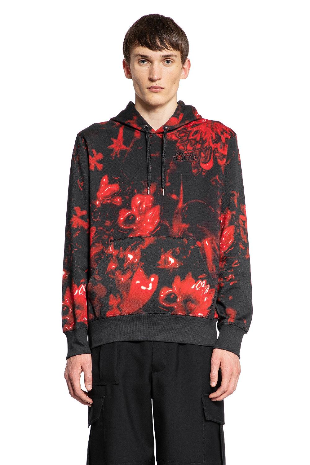 Antonioli ALEXANDER MCQUEEN MAN BLACK SWEATSHIRTS