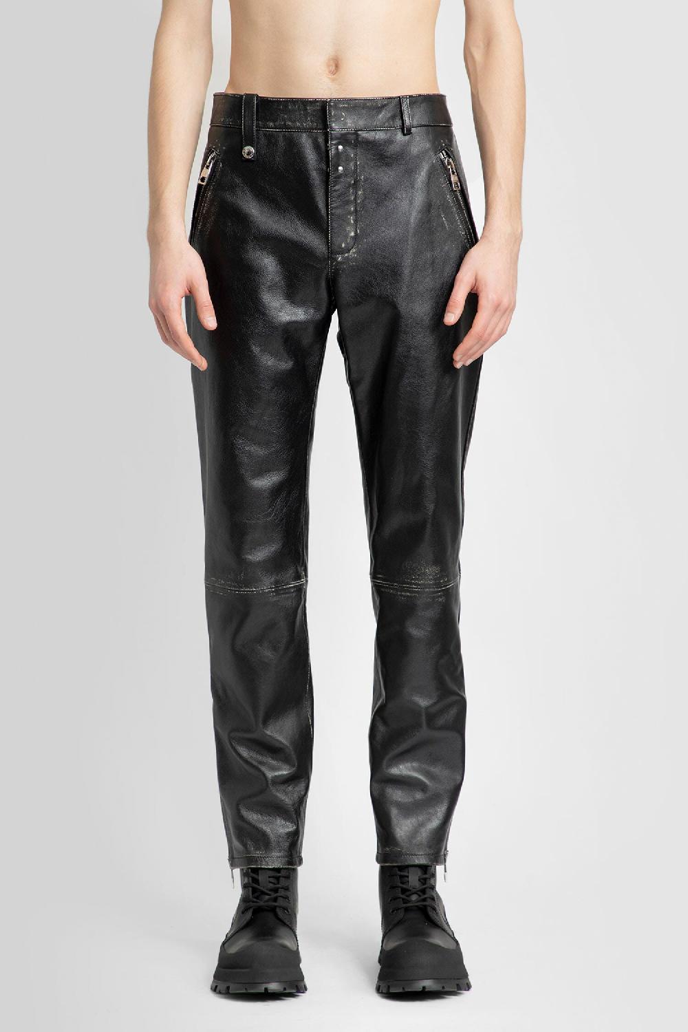 Antonioli ALEXANDER MCQUEEN MAN BLACK TROUSERS