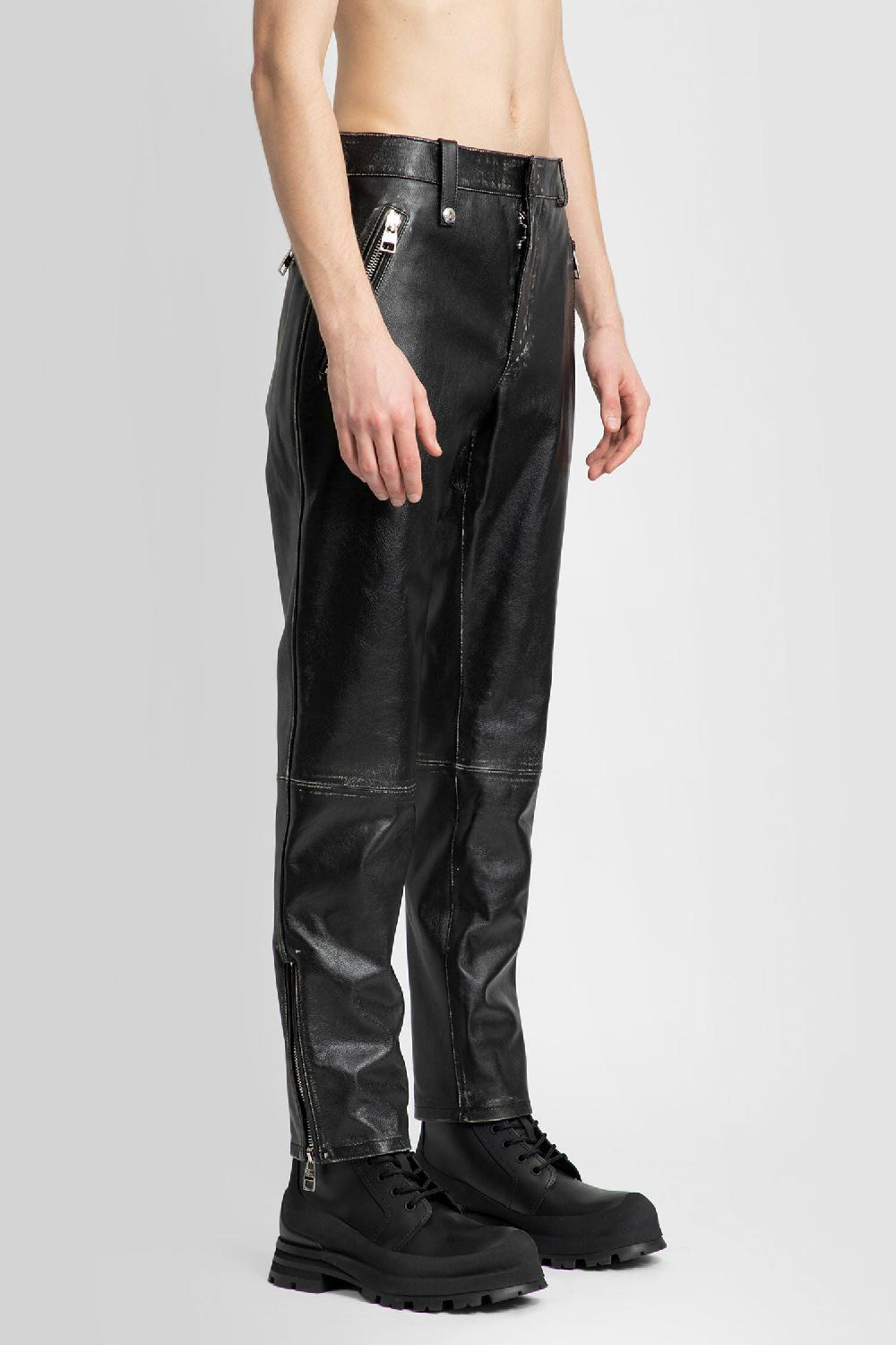 Antonioli ALEXANDER MCQUEEN MAN BLACK TROUSERS