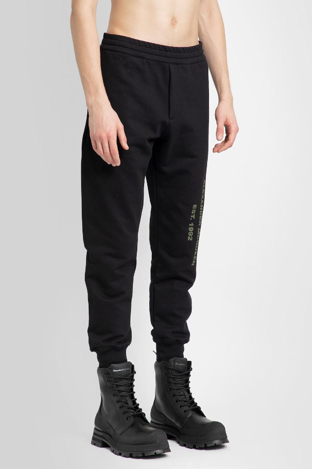 Antonioli ALEXANDER MCQUEEN MAN BLACK TROUSERS