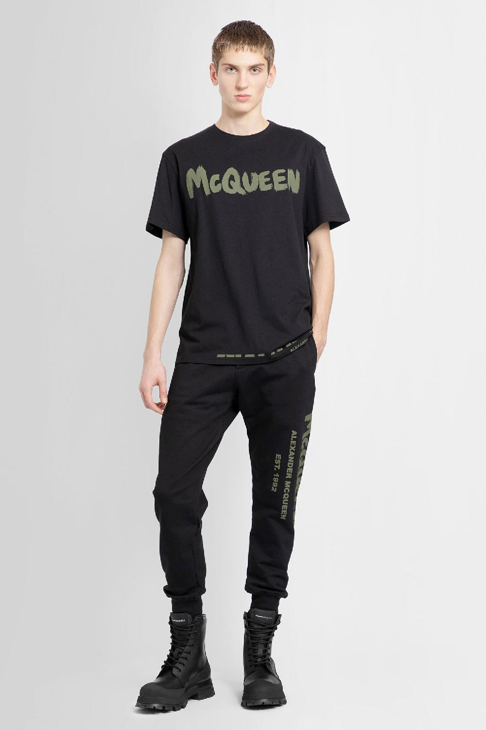 Antonioli ALEXANDER MCQUEEN MAN BLACK TROUSERS