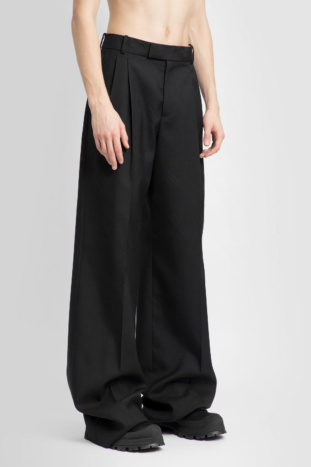Antonioli ALEXANDER MCQUEEN MAN BLACK TROUSERS