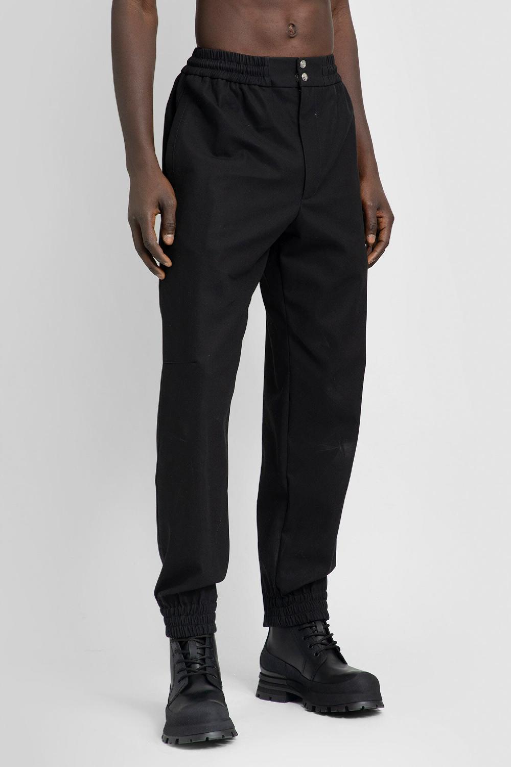 Antonioli ALEXANDER MCQUEEN MAN BLACK TROUSERS