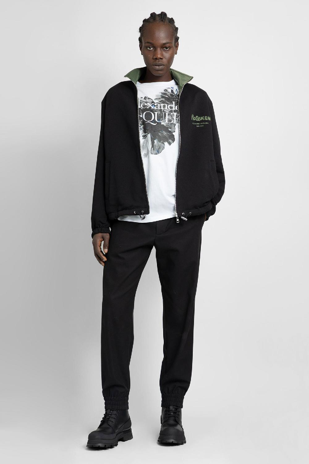 Antonioli ALEXANDER MCQUEEN MAN BLACK TROUSERS