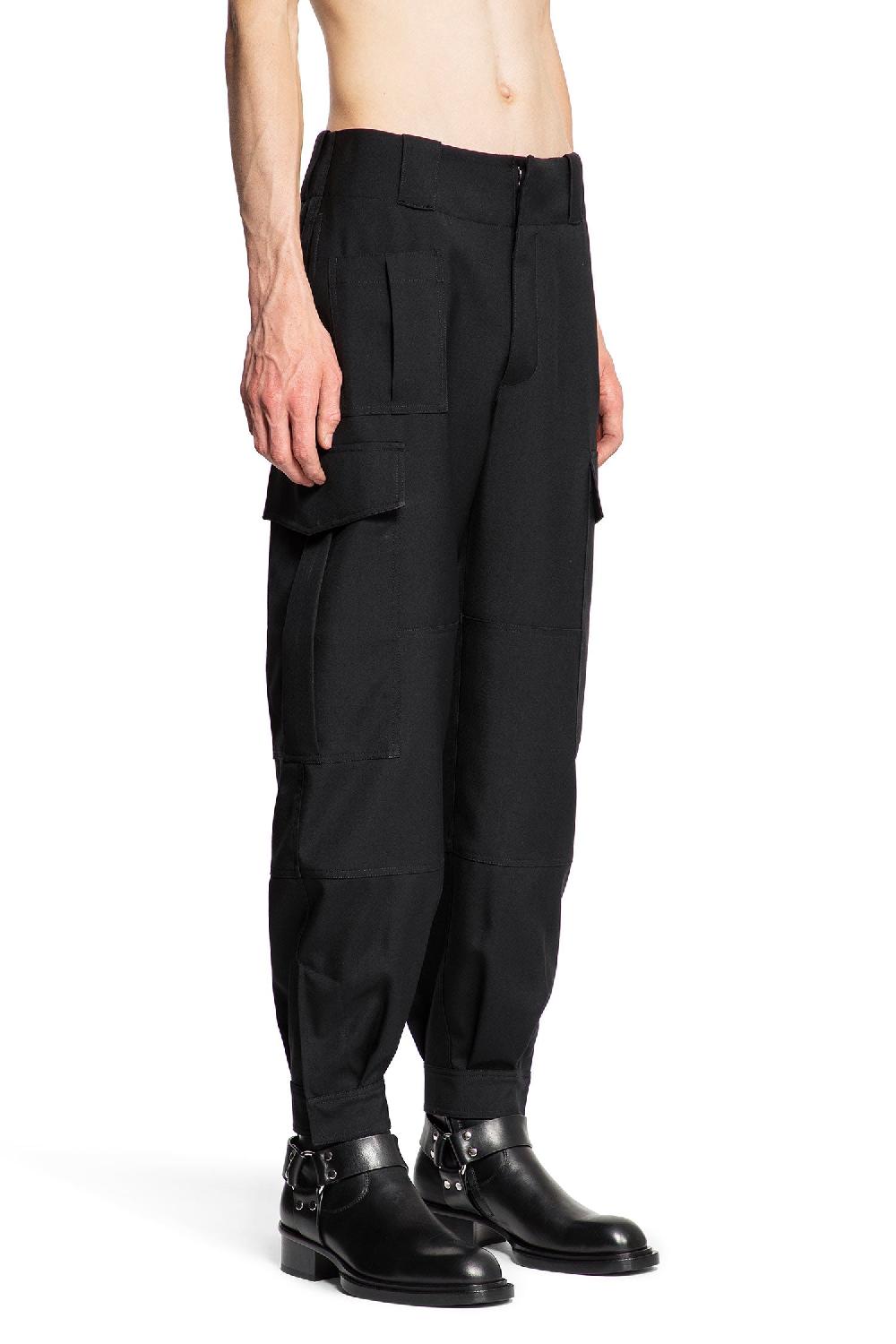 Antonioli ALEXANDER MCQUEEN MAN BLACK TROUSERS