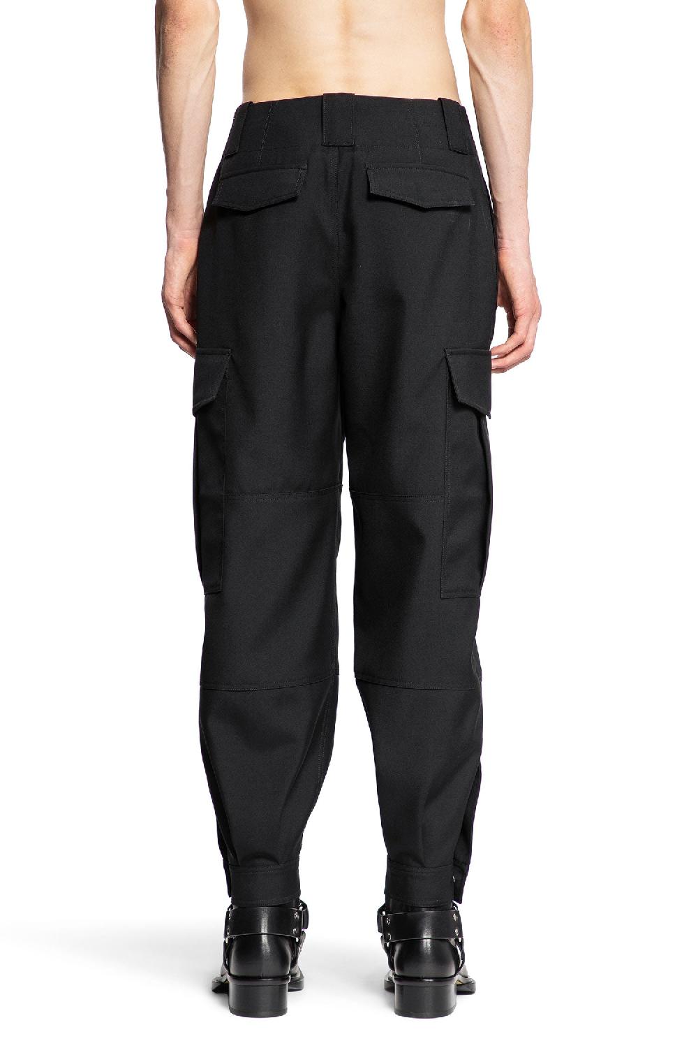 Antonioli ALEXANDER MCQUEEN MAN BLACK TROUSERS