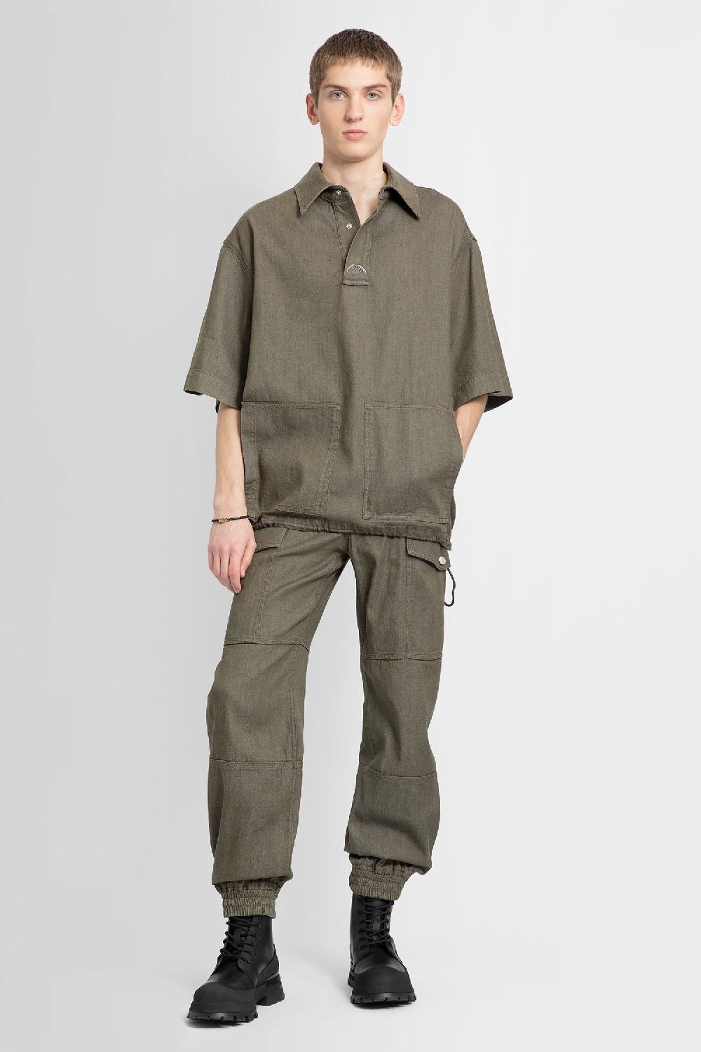 Antonioli ALEXANDER MCQUEEN MAN GREEN JEANS